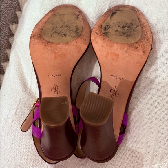 Cole Haan x Nike Air Minetta Purple Strappy Heel - Picture 4 of 6